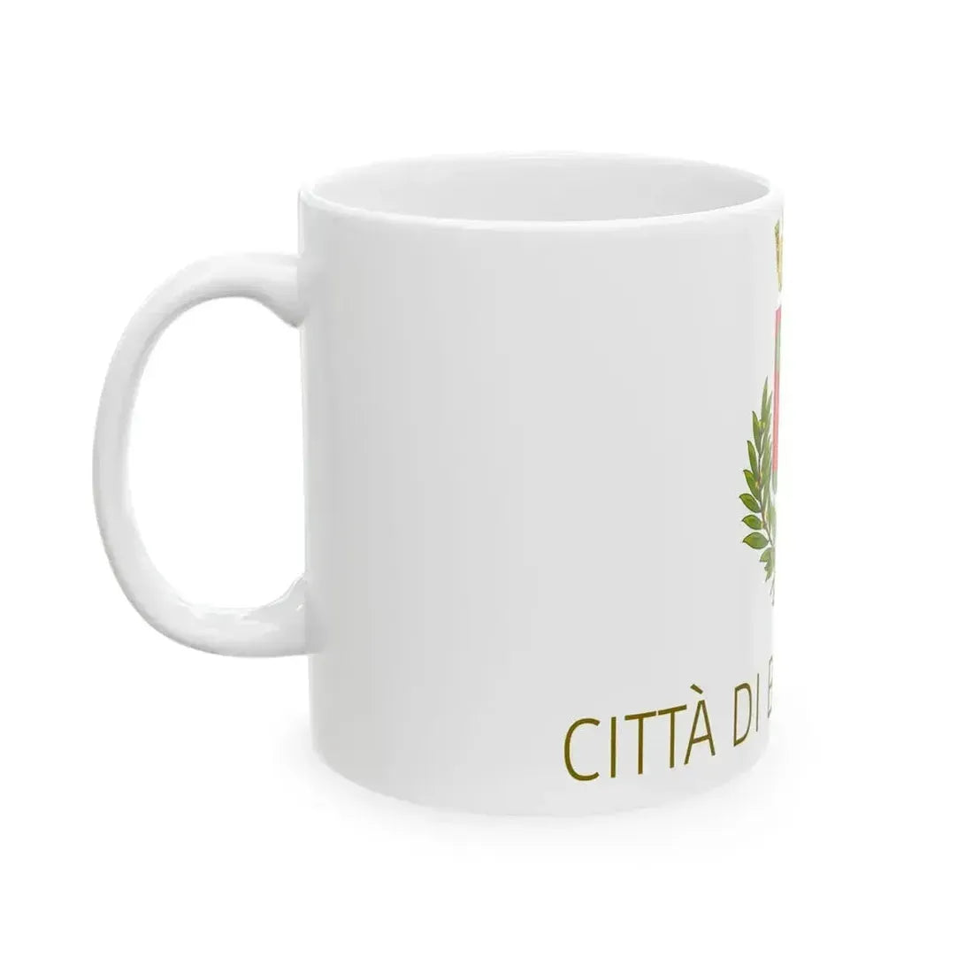 Bordighera-Bandiera (Italy) White Coffee Mug - Go Mug Yourself