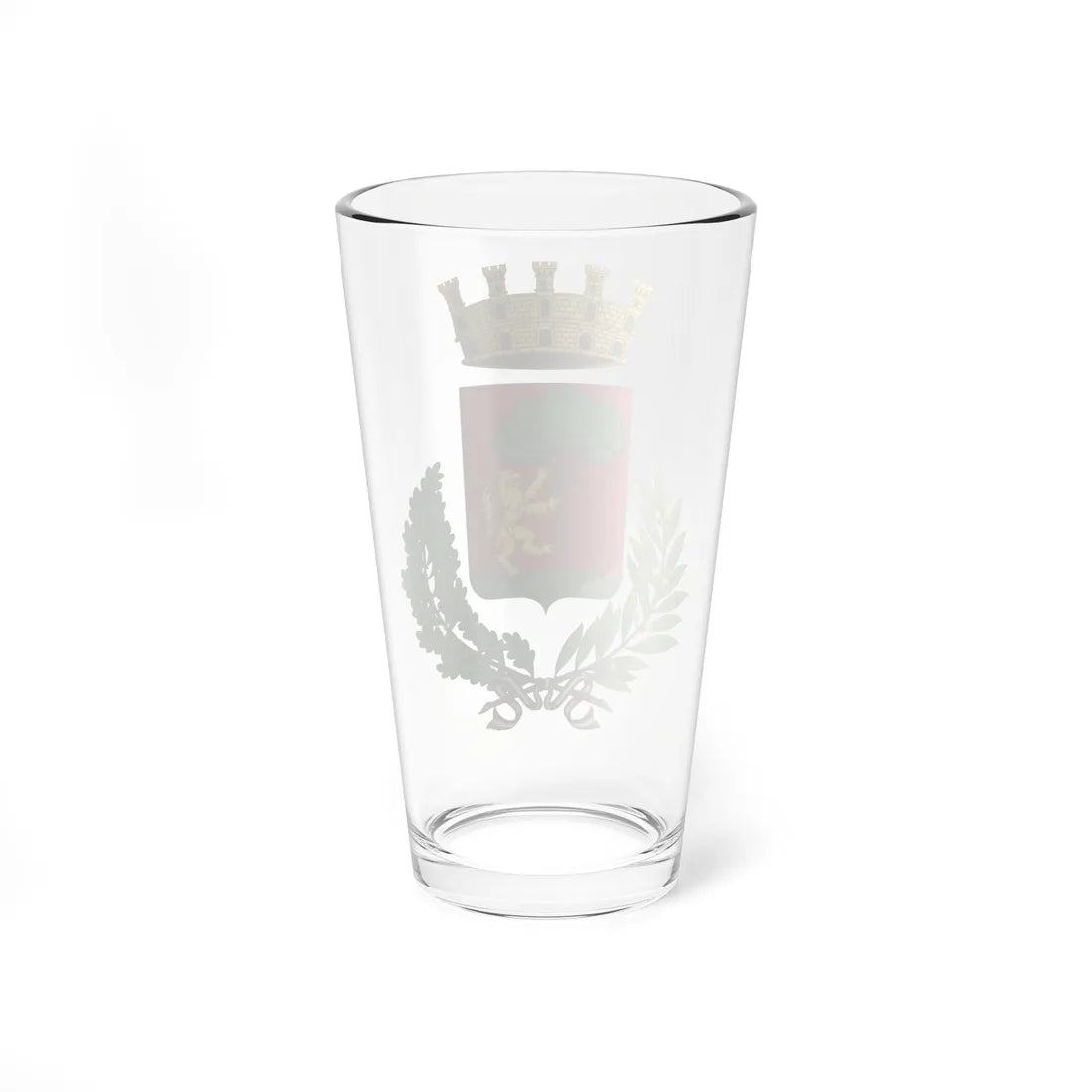 Bordighera-Stemma (Italy) (Coat of Arms) Pint Glass 16oz - Go Mug Yourself
