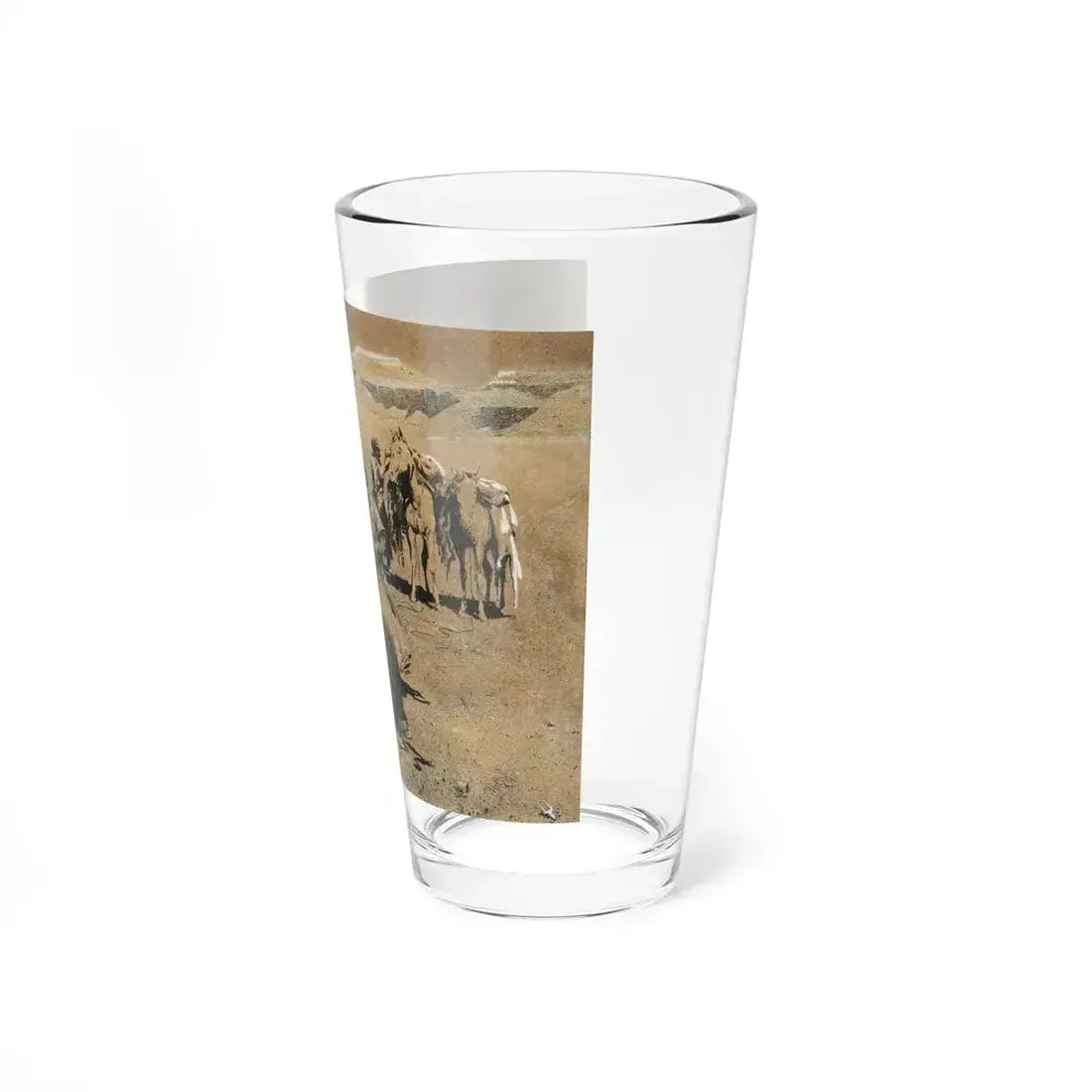 Borein-After the Hunt (Native Americans in Art) Pint Glass 16oz - Go Mug Yourself