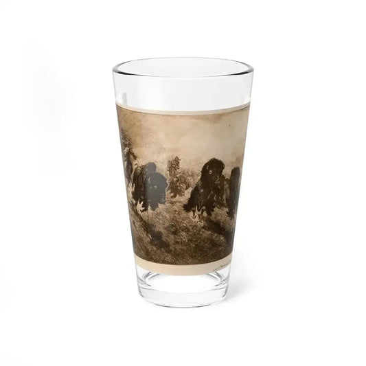 Borein-Robes And Meat (Native Americans in Art) Pint Glass 16oz 16oz - Go Mug Yourself