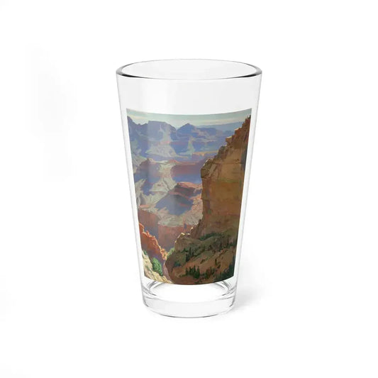 Borg - Grand Canyon (Native Americans in Art) Pint Glass 16oz 16oz - Go Mug Yourself