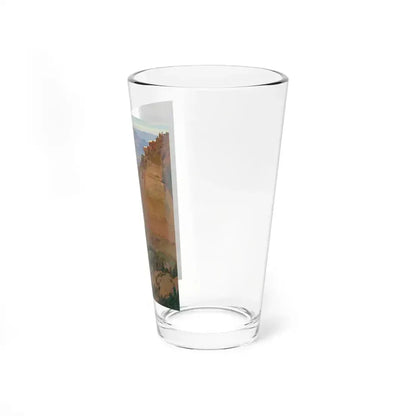 Borg - Grand Canyon (Native Americans in Art) Pint Glass 16oz - Go Mug Yourself