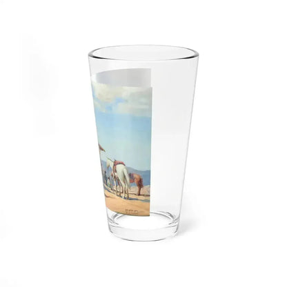 Borg - Oraibi, Arizona (Native Americans in Art) Pint Glass 16oz - Go Mug Yourself