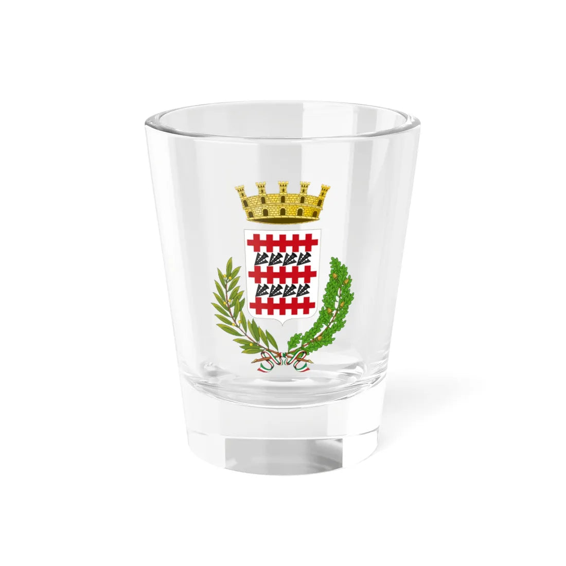 Borgaro Torinese-Stemma (Italy) (Coat of Arms) Shot Glass 1.5oz 1.5oz - Go Mug Yourself