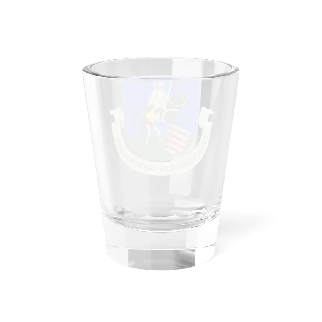 Borgharen wapen (Netherlands) (Coat of Arms) Shot Glass 1.5oz - Go Mug Yourself