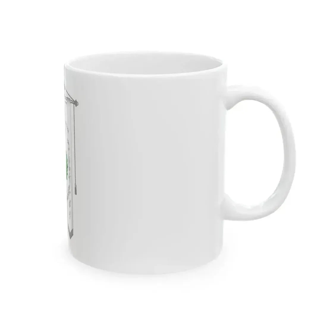 Borghetto dArroscia-Gonfalone (Italy) White Coffee Mug - Go Mug Yourself