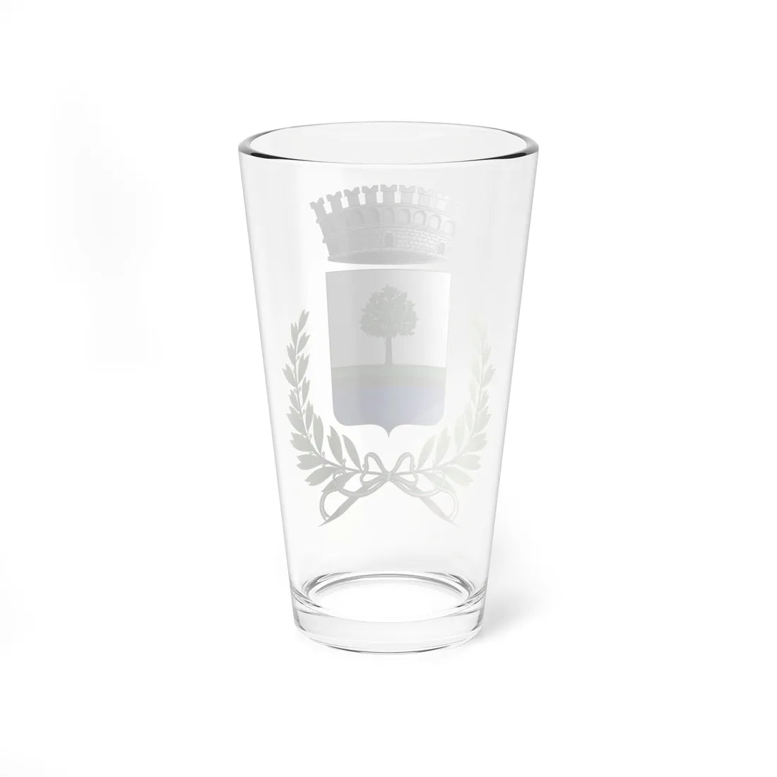 Borghetto di Vara-Stemma (Italy) (Coat of Arms) Pint Glass 16oz - Go Mug Yourself