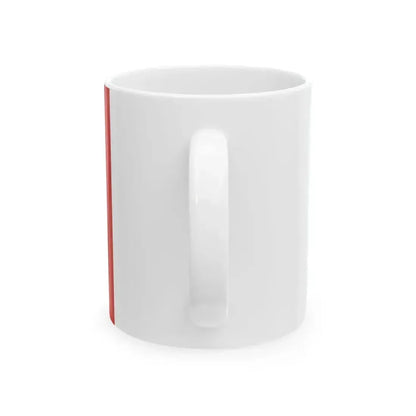 Borghetto Santo Spirito-Bandiera (Italy) White Coffee Mug - Go Mug Yourself