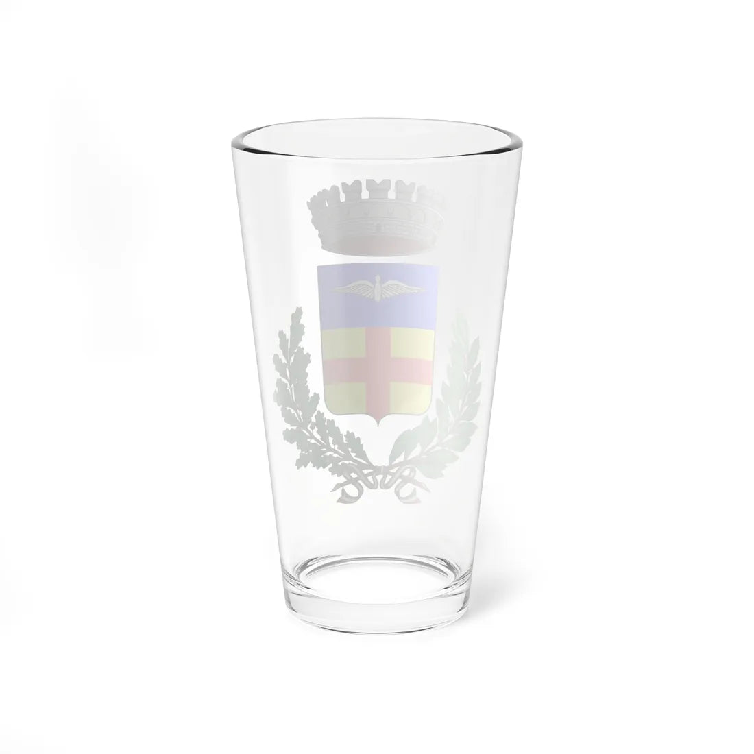Borghetto Santo Spirito-Stemma (Italy) (Coat of Arms) Pint Glass 16oz - Go Mug Yourself