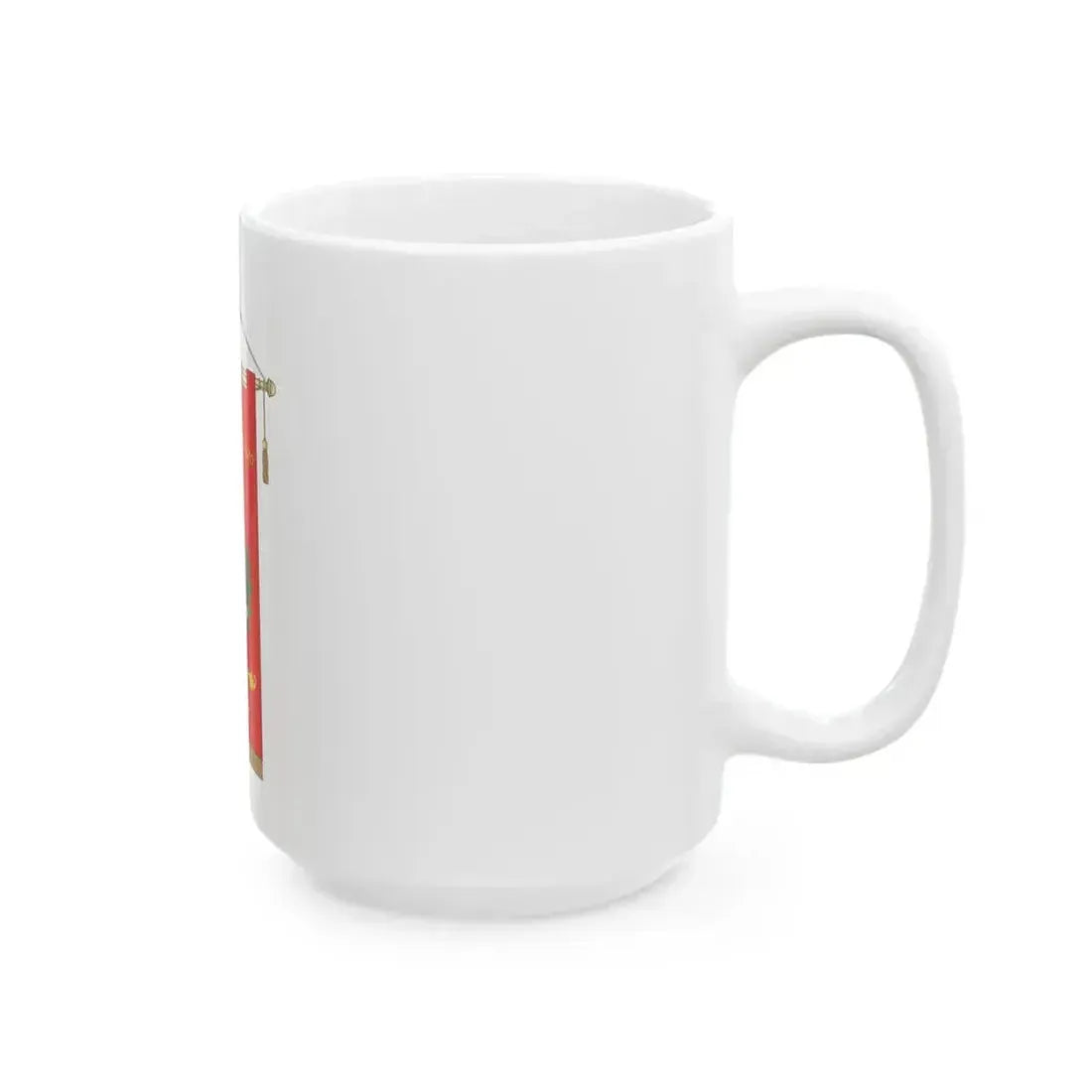 Borgo San Dalmazzo-Gonfalone (Italy) White Coffee Mug - Go Mug Yourself
