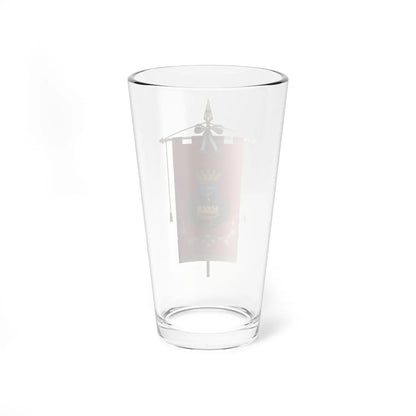 Borgo San Dalmazzo-Gonfalone2 (Italy) Pint Glass 16oz - Go Mug Yourself