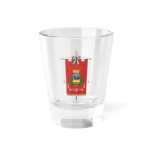 Borgo San Dalmazzo-Gonfalone2 (Italy) Shot Glass 1.5oz 1.5oz - Go Mug Yourself