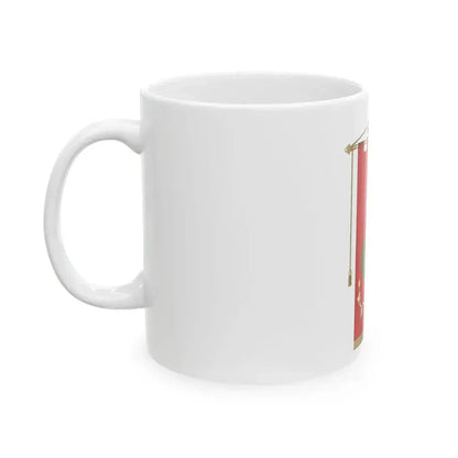 Borgo San Dalmazzo-Gonfalone2 (Italy) White Coffee Mug - Go Mug Yourself