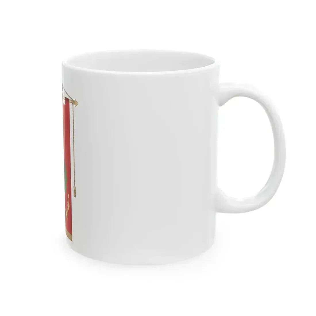 Borgo San Dalmazzo-Gonfalone2 (Italy) White Coffee Mug - Go Mug Yourself