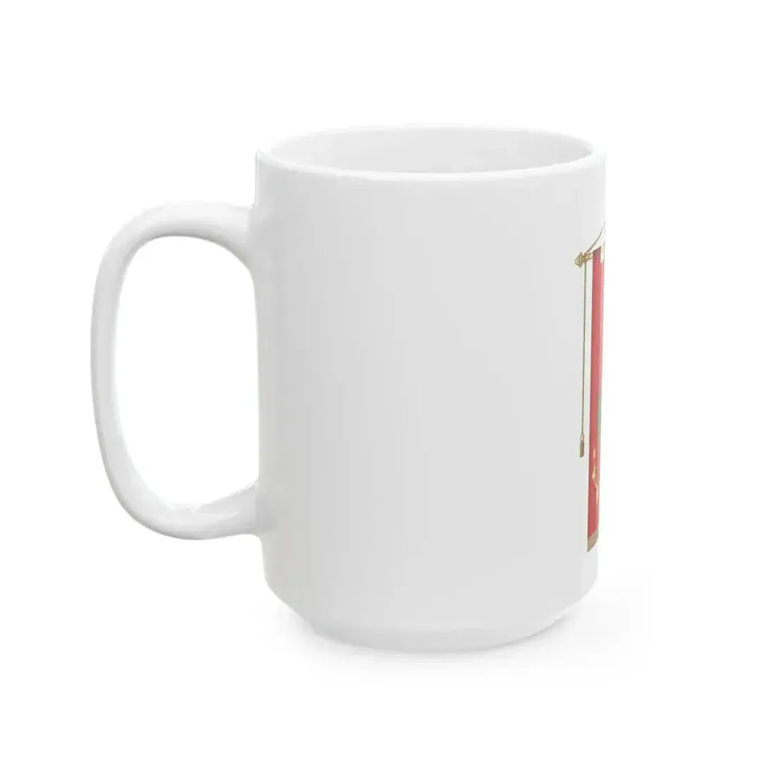 Borgo San Dalmazzo-Gonfalone2 (Italy) White Coffee Mug - Go Mug Yourself
