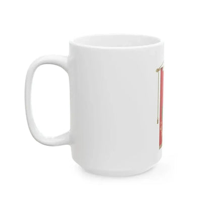 Borgo San Dalmazzo-Gonfalone2 (Italy) White Coffee Mug - Go Mug Yourself