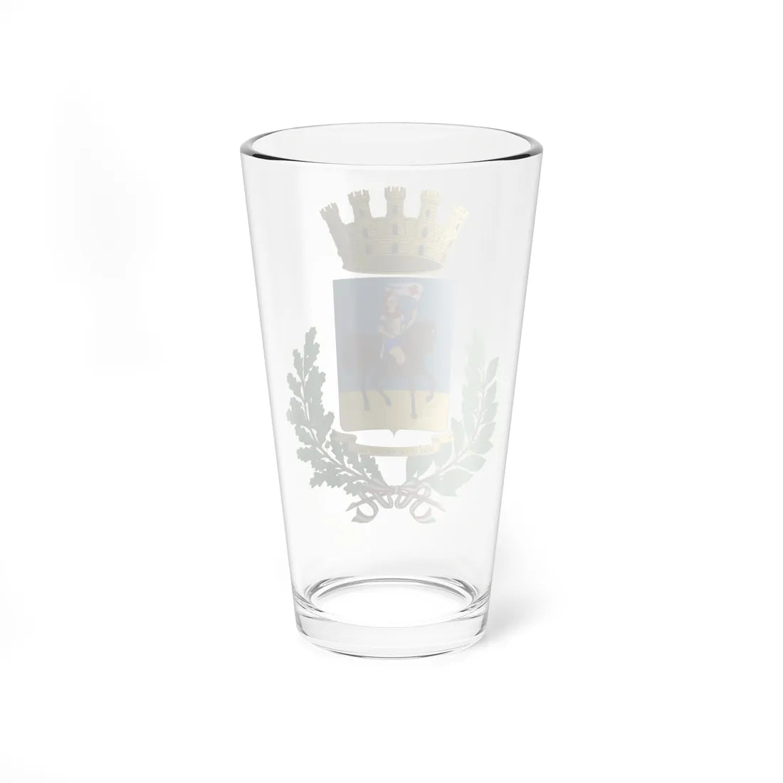 Borgo San Dalmazzo-Stemma (Italy) (Coat of Arms) Pint Glass 16oz - Go Mug Yourself