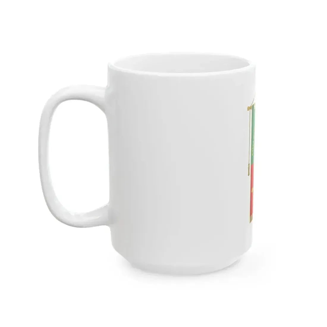 Borgo San Lorenzo-Gonfalone (Italy) White Coffee Mug - Go Mug Yourself