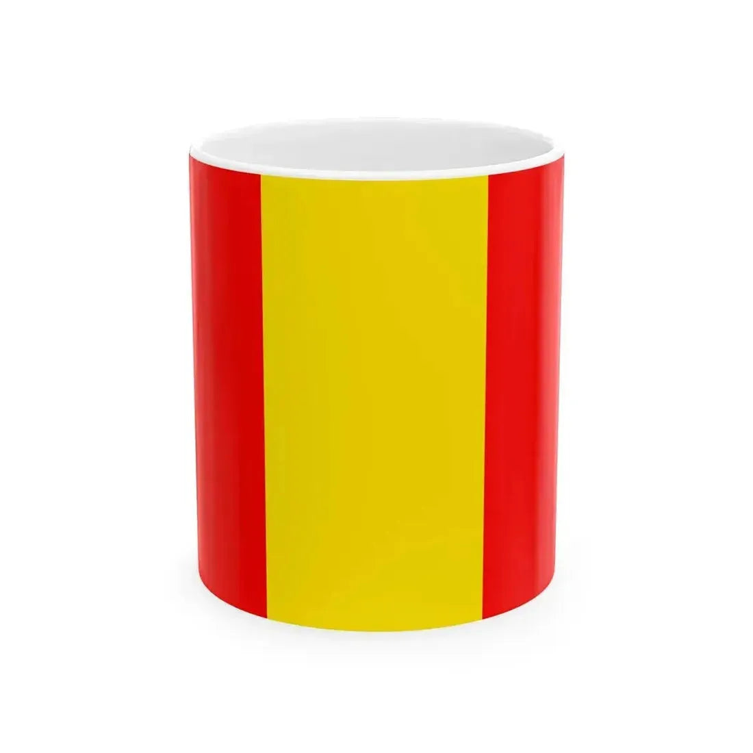 Borgo-Valsugana-Bandiera (Italy) White Coffee Mug 11oz - Go Mug Yourself