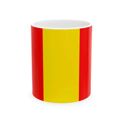 Borgo-Valsugana-Bandiera (Italy) White Coffee Mug 11oz - Go Mug Yourself