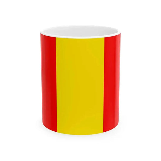 Borgo-Valsugana-Bandiera (Italy) White Coffee Mug 11oz - Go Mug Yourself