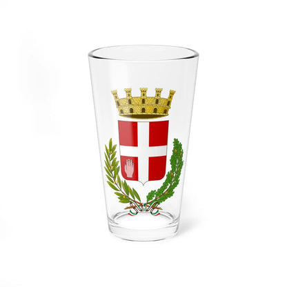 Borgomanero-Stemma (Italy) (Coat of Arms) Pint Glass 16oz 16oz - Go Mug Yourself