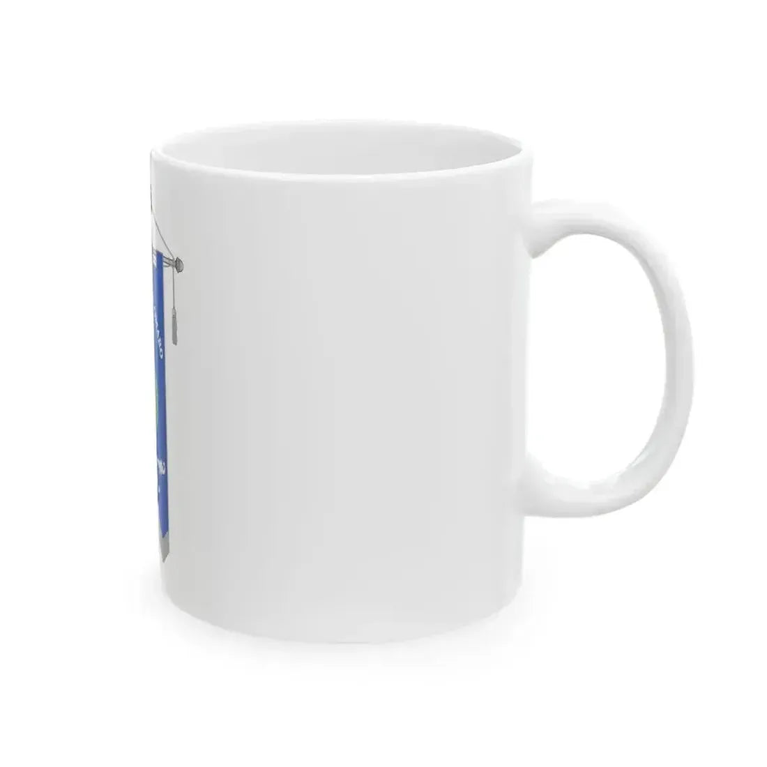 Borgomaro-Gonfalone (Italy) White Coffee Mug - Go Mug Yourself