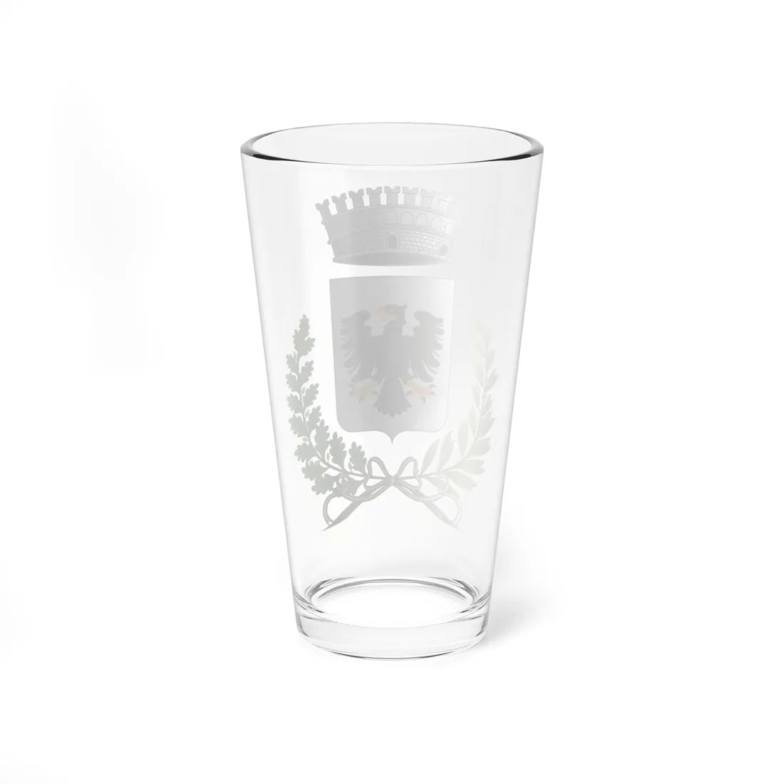 Borgomaro-Stemma (Italy) (Coat of Arms) Pint Glass 16oz - Go Mug Yourself