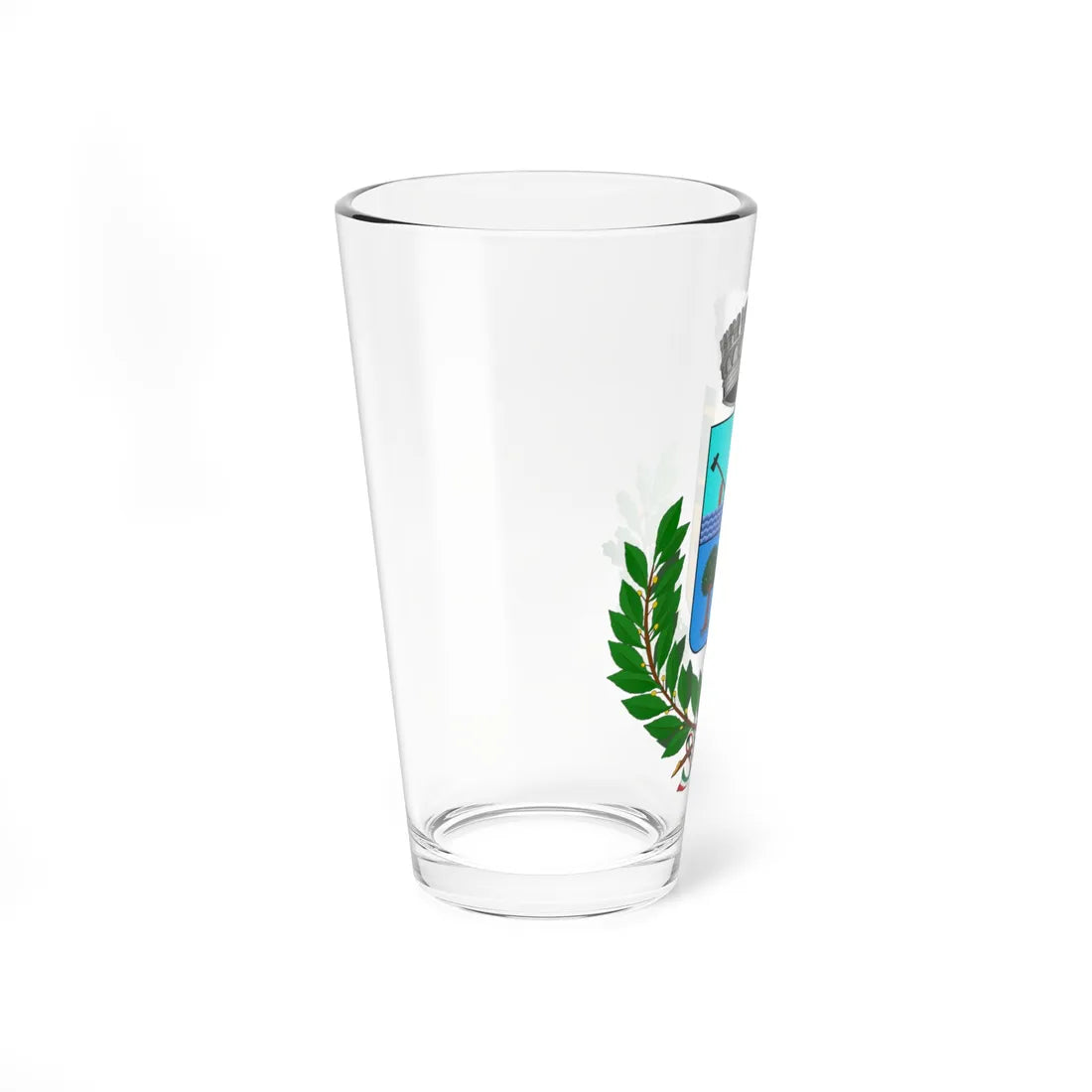 Borgomezzavalle-Stemma (Italy) (Coat of Arms) Pint Glass 16oz - Go Mug Yourself
