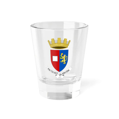 Borgonovo Val Tidone-Stemma (Italy) (Coat of Arms) Shot Glass 1.5oz 1.5oz - Go Mug Yourself