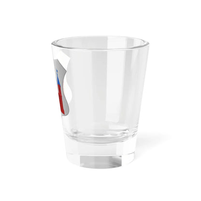 Borgworm wapen (Belgium) (Coat of Arms) Shot Glass 1.5oz - Go Mug Yourself