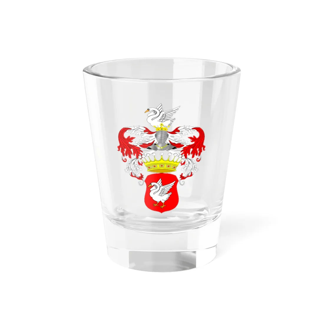 Borkowski-Dunin Hrabia POL COA (Poland) (Coat of Arms) Shot Glass 1.5oz 1.5oz - Go Mug Yourself