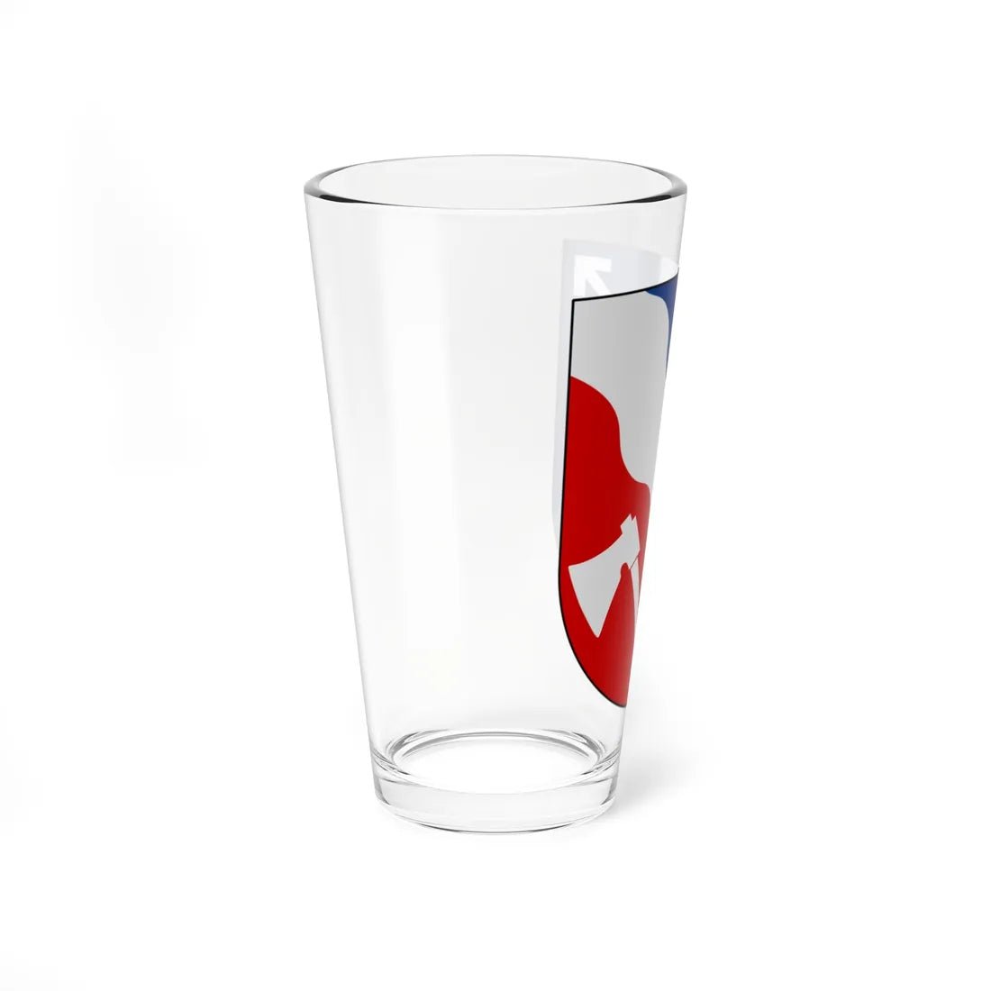 Borlänge vapen (Sweden) (Coat of Arms) Pint Glass 16oz - Go Mug Yourself