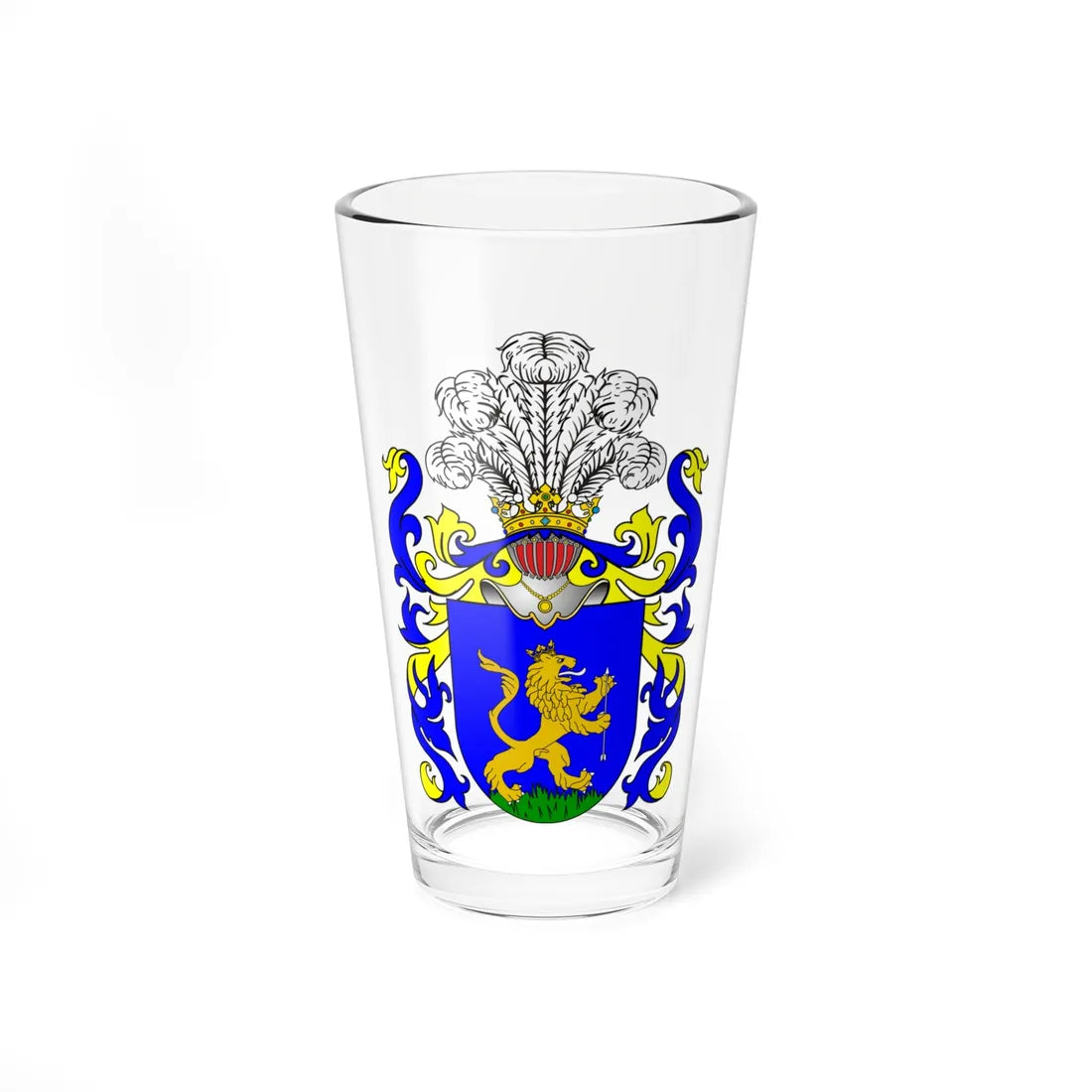 Bormann POL COA (Poland) (Coat of Arms) Pint Glass 16oz 16oz - Go Mug Yourself