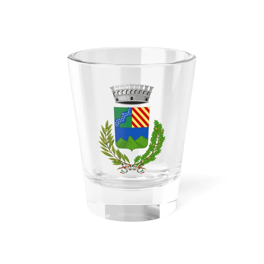 Bormida-Stemma (Italy) (Coat of Arms) Shot Glass 1.5oz 1.5oz - Go Mug Yourself