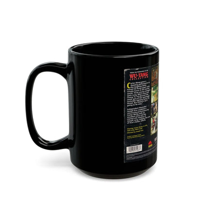 BORN INVINCIBLE (VHS COVER) - Black Coffee Mug-Go Mug Yourself