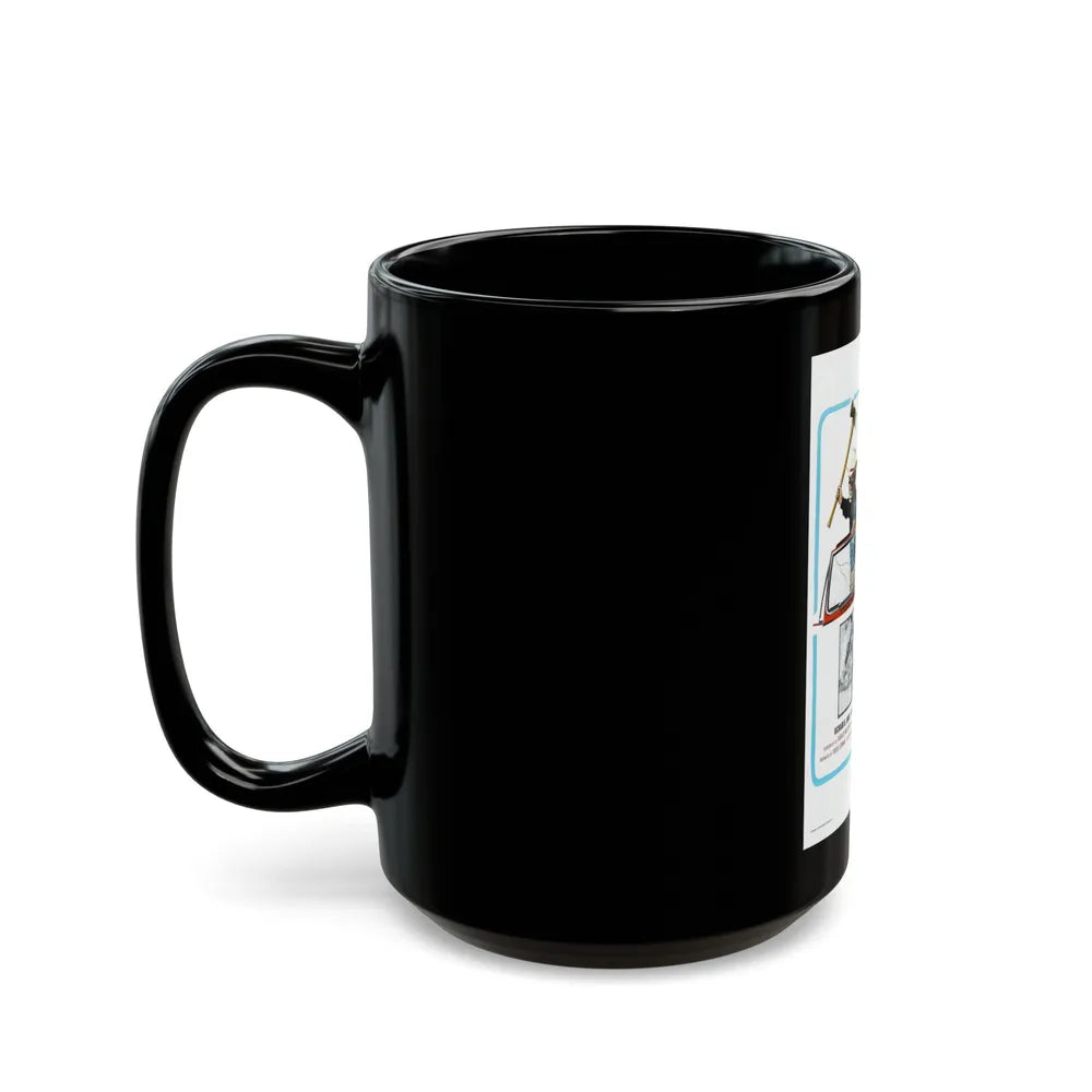 BORN TO KILL 1974 Movie Poster - Black Coffee Mug-Go Mug Yourself