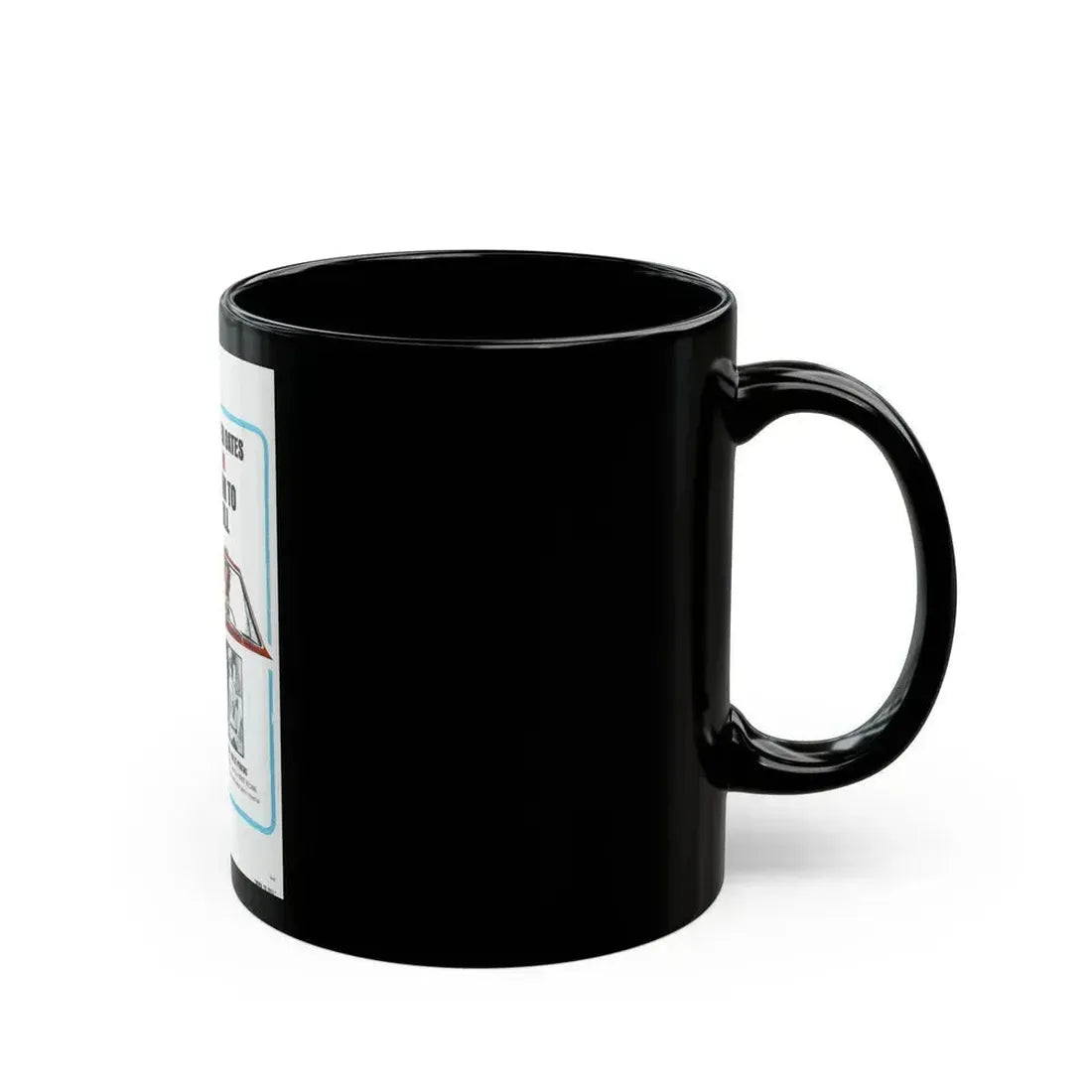 BORN TO KILL 1974 Movie Poster - Black Coffee Mug - Go Mug Yourself