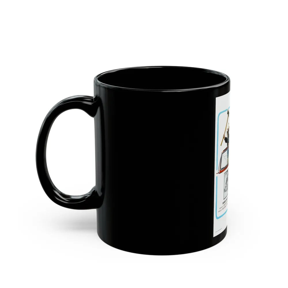 BORN TO KILL 1974 Movie Poster - Black Coffee Mug-Go Mug Yourself