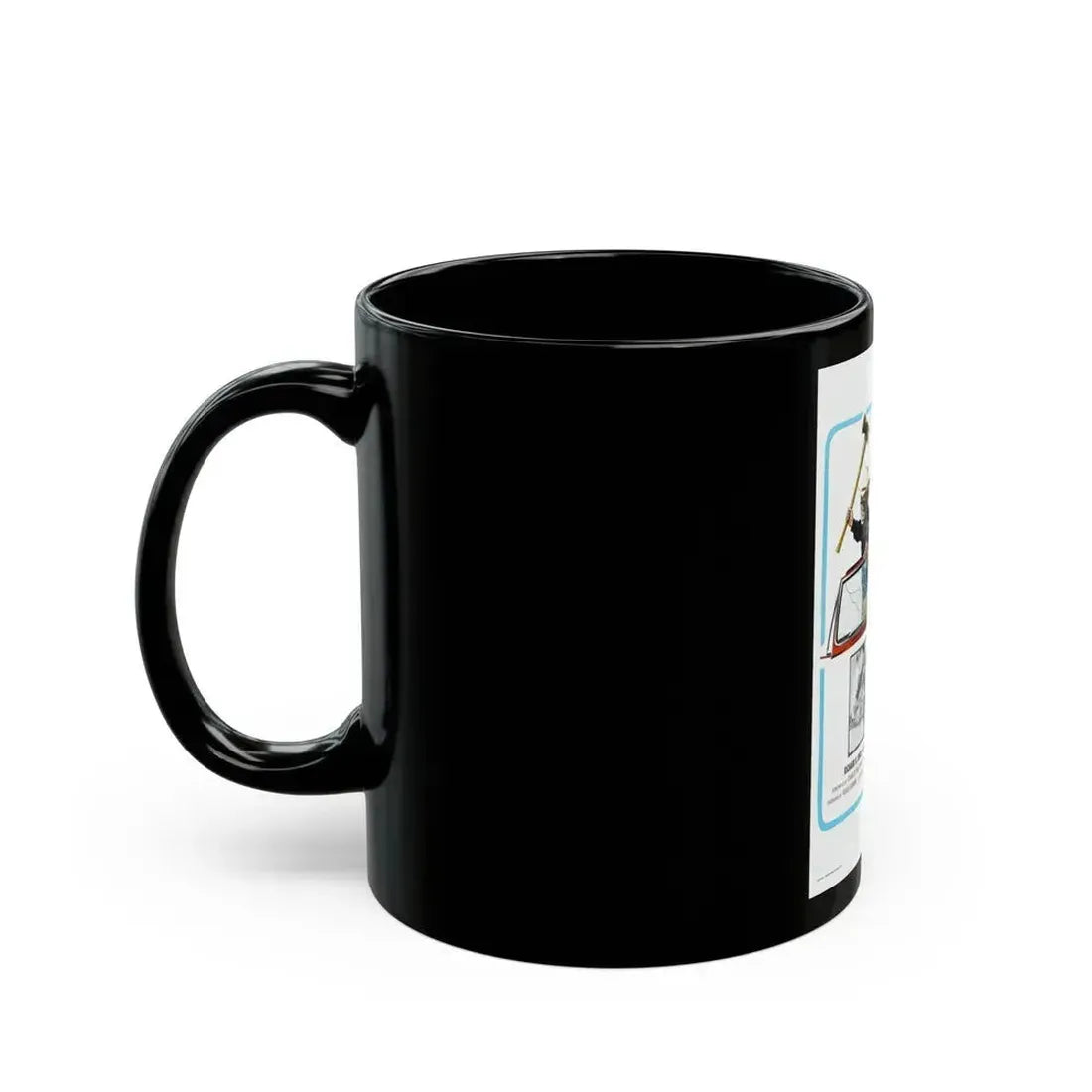 BORN TO KILL 1974 Movie Poster - Black Coffee Mug - Go Mug Yourself