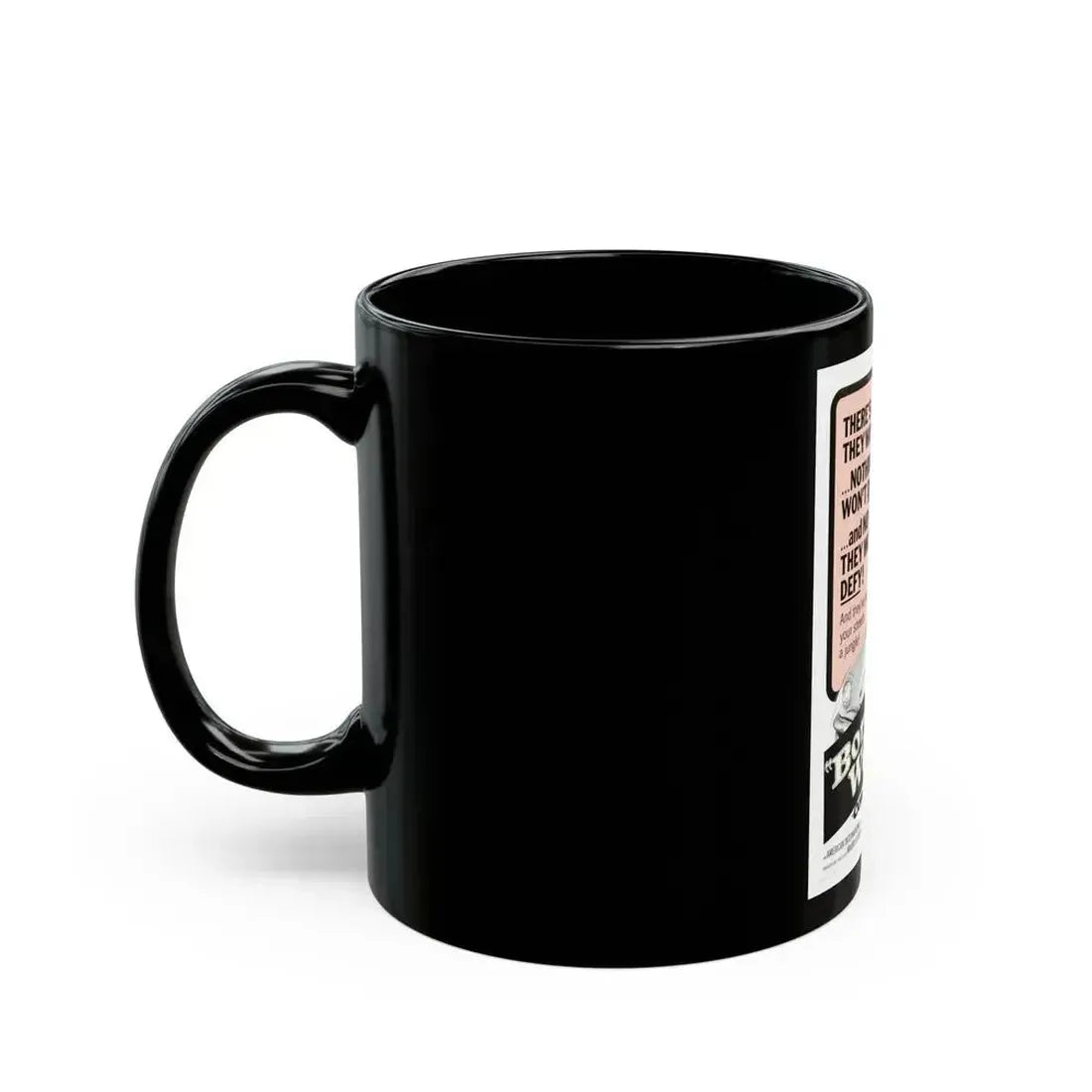 BORN WILD 1968 Movie Poster - Black Coffee Mug - Go Mug Yourself