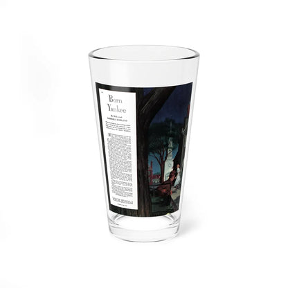 Born Yankee, Collier's, March 12, 1949 (Magazine Illustration) Pint Glass 16oz-16oz-Go Mug Yourself