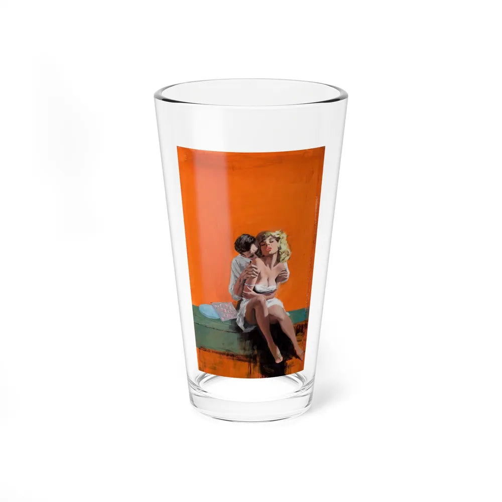 Borrowed Lover, paperback cover, 1962 - Pint Glass 16oz-16oz-Go Mug Yourself