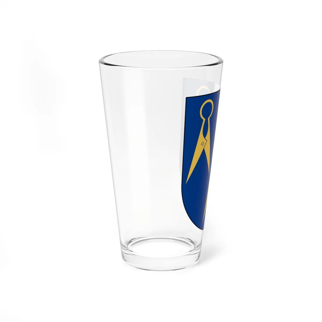 Borås Heraldiska Förening vapen (Sweden) (Coat of Arms) Pint Glass 16oz - Go Mug Yourself