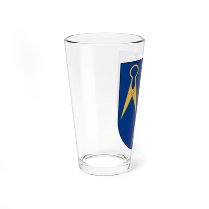 Borås Heraldiska Förening vapen (Sweden) (Coat of Arms) Pint Glass 16oz - Go Mug Yourself