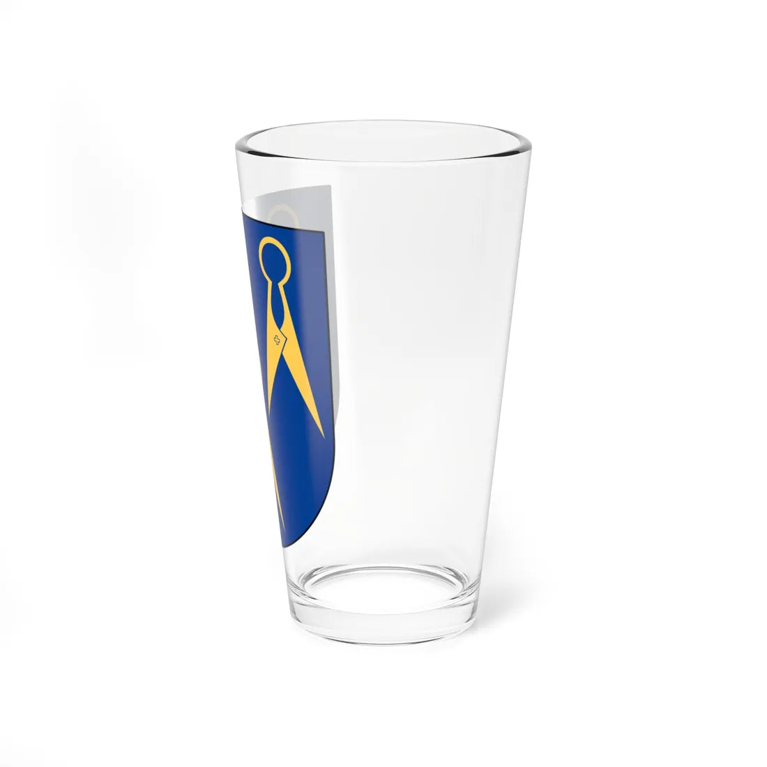 Borås Heraldiska Förening vapen (Sweden) (Coat of Arms) Pint Glass 16oz - Go Mug Yourself