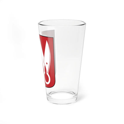 Borås kommunvapen - Riksarkivet Sverige-vector (Sweden) (Coat of Arms) Pint Glass 16oz - Go Mug Yourself