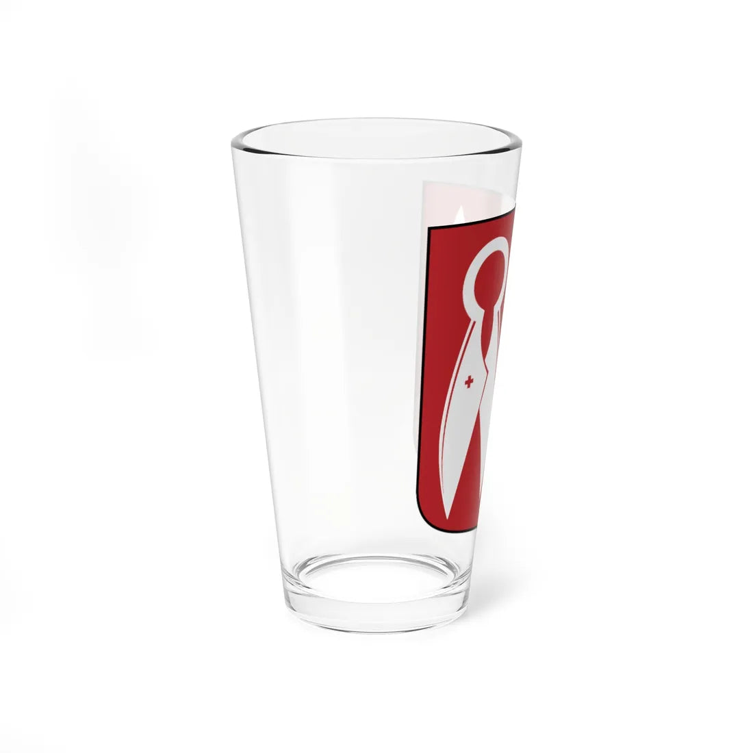 Borås kommunvapen - Riksarkivet Sverige-vector (Sweden) (Coat of Arms) Pint Glass 16oz - Go Mug Yourself