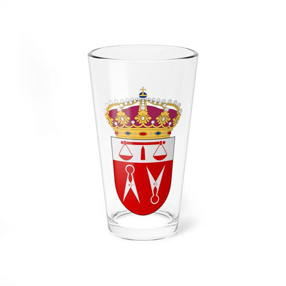 Borås tingsrätt vapen (Sweden) (Coat of Arms) Pint Glass 16oz 16oz - Go Mug Yourself