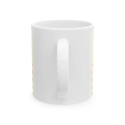 Borsbeek vlag (Belgium) White Coffee Mug - Go Mug Yourself